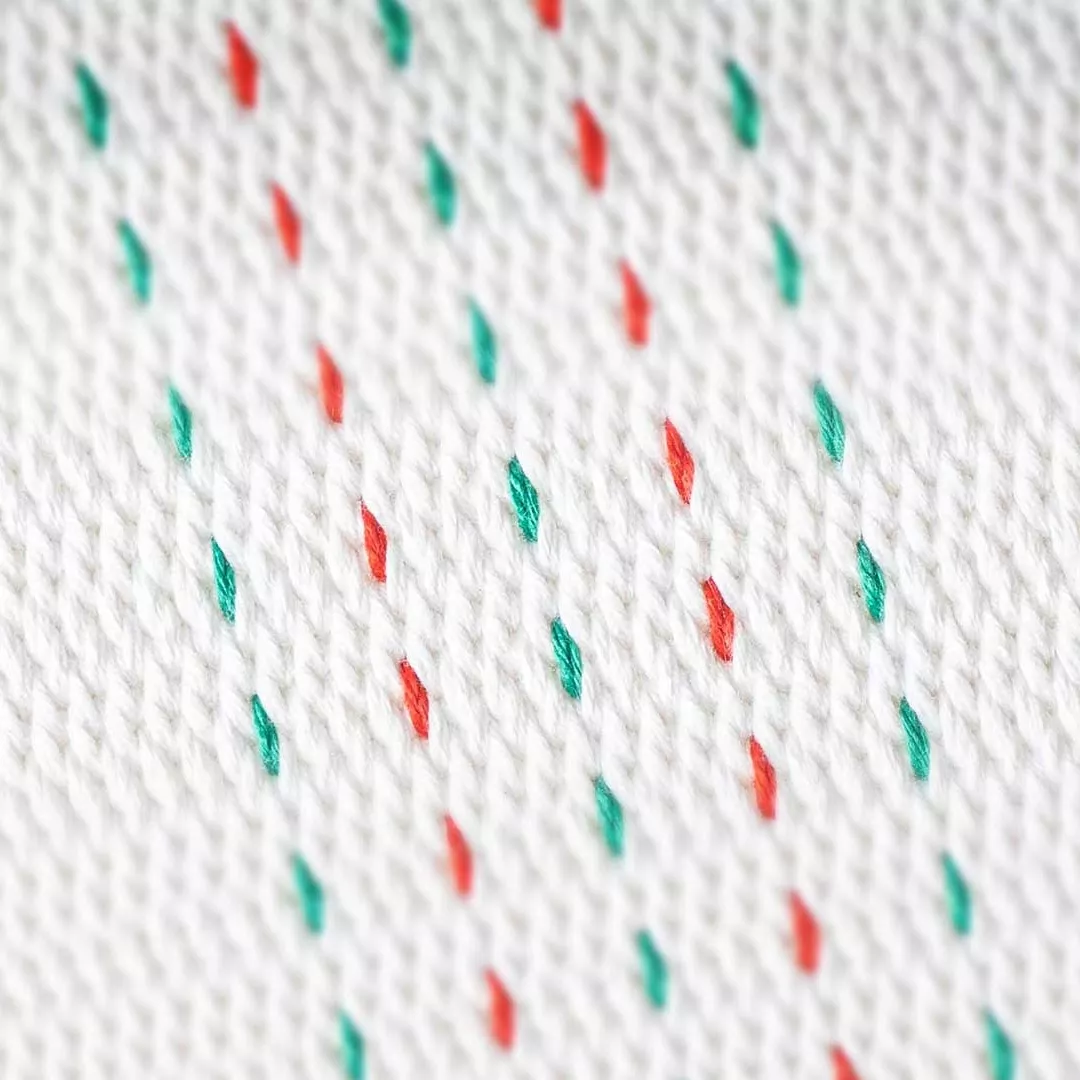 corrugator conveyor belt mesh surface view
