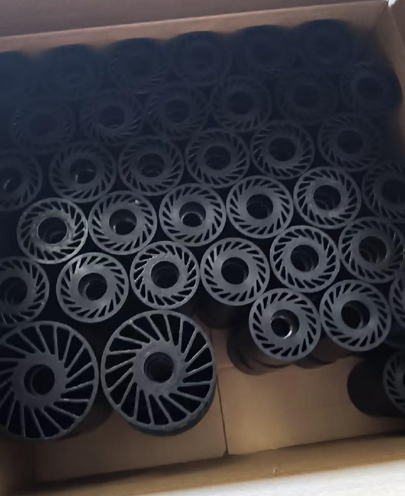 black polyurethane sun wheel