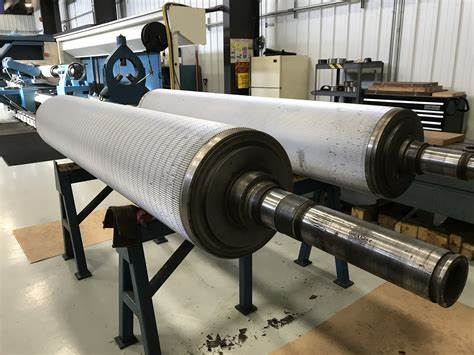 corrugating roll for corrugated cardboard production line