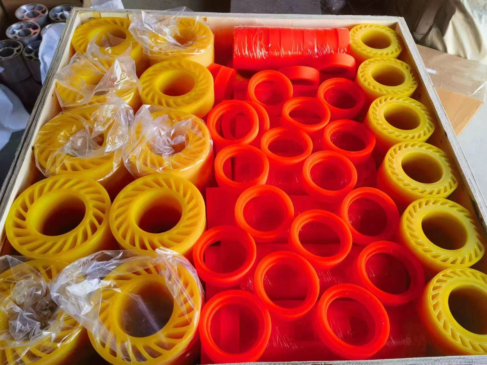 sun hong corrugated polyurethane sun wheel