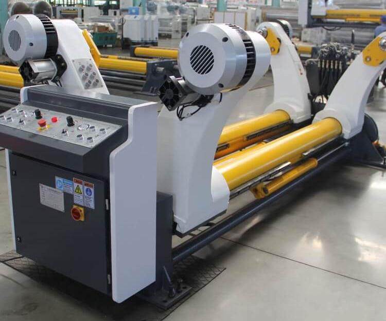 single facer machine for corrugated cardboard production line